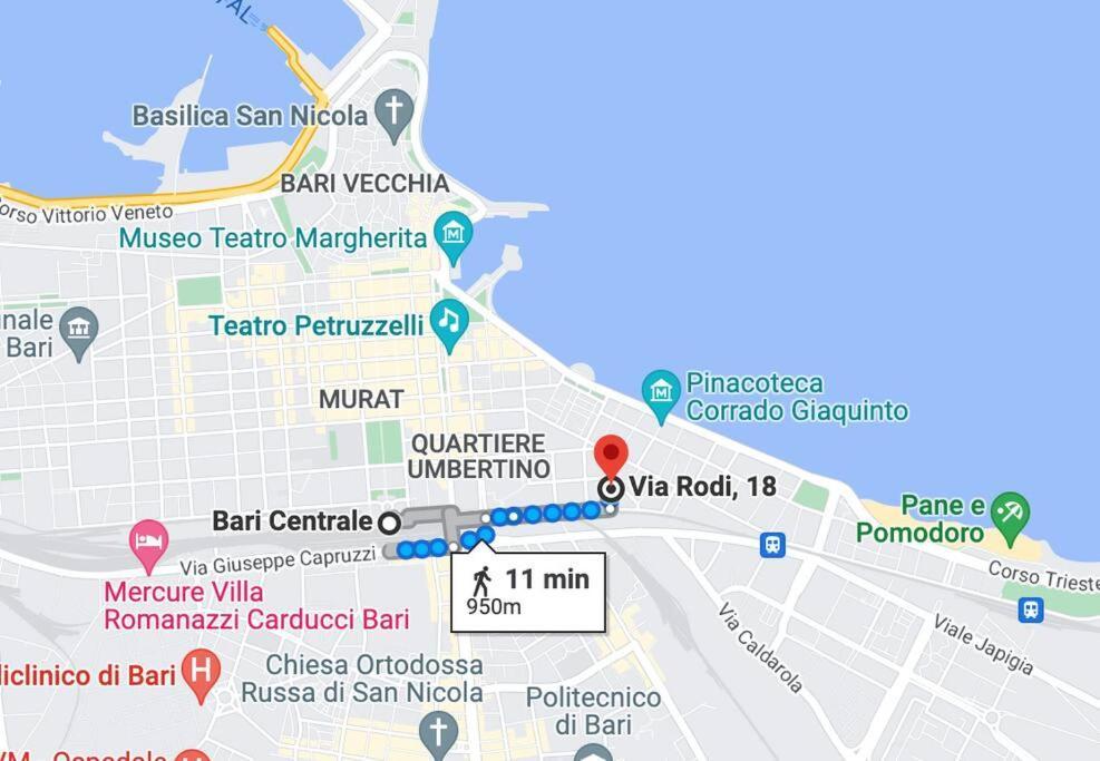 Apartamento Casa Rodi Bari Exterior foto